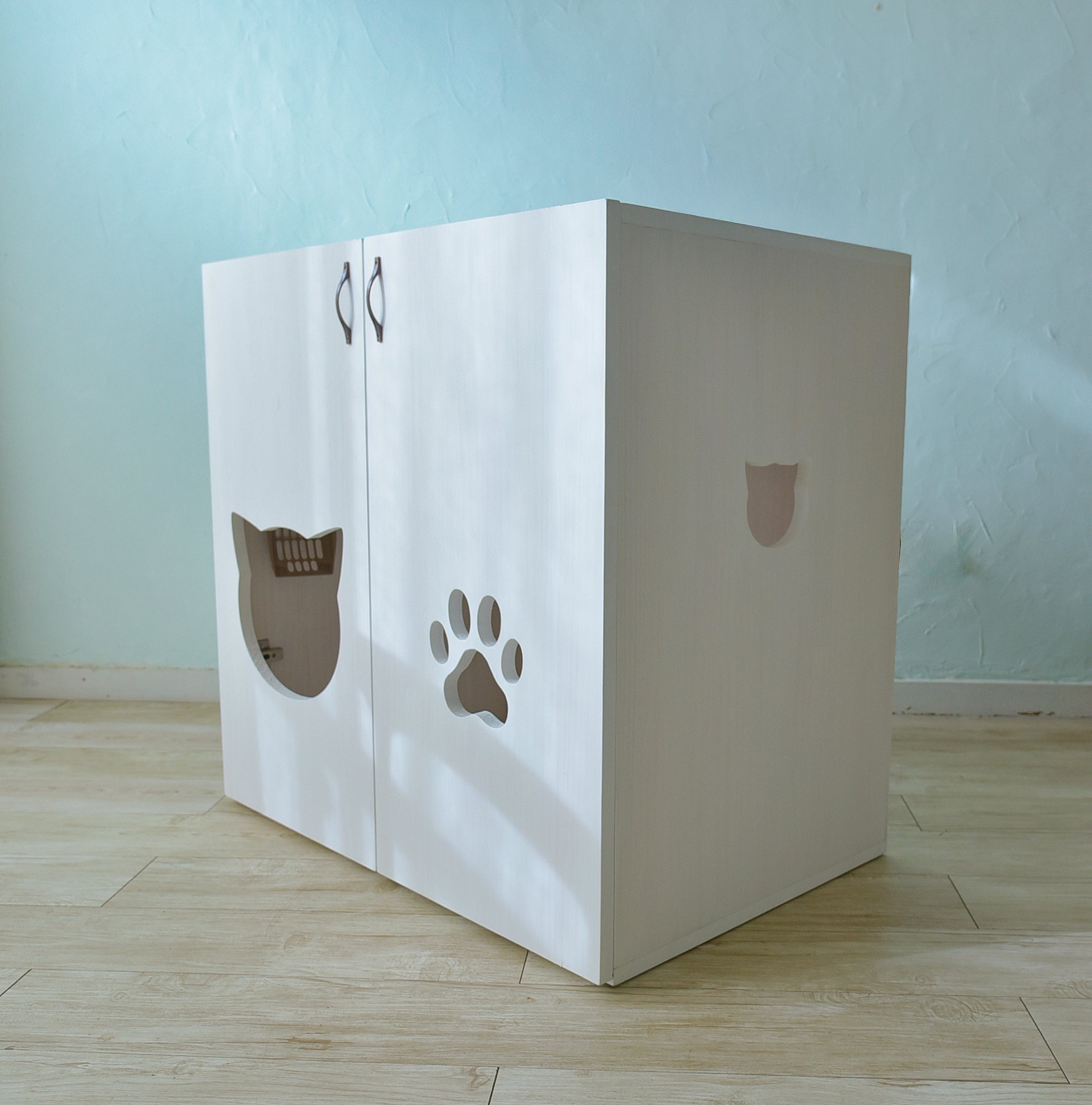 デオトイレの快適ワイドタイプに対応した猫のトイレカバー | Handmade